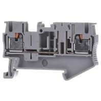 Phoenix Contact 3210185 Scheidingsklem 5.2 mm Snelaansluiting Grijs 1 stuk(s) Piece