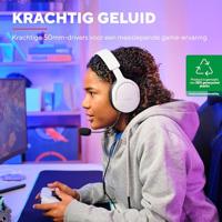 Hoofdtelefoon met microfoon Trust 25210 Zwart/Wit - thumbnail