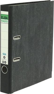 Oxford Rado ordner, ft folio, uit karton, rug van 5 cm, zwart Oxford Rado ordner, ft folio, uit karton, rug van 5 cm, zwart