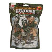 Soldaatjes Camouflage in Zak 40st. - thumbnail