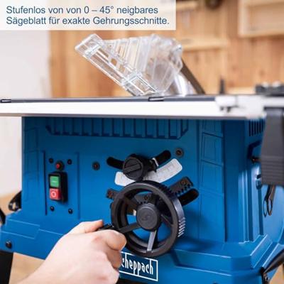 Zaagtafel Scheppach 254 mm