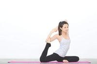 Yogamat - antislip - 173x58 - roze - thumbnail