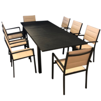 Diningset foligno 9-delig tuinmeubel Oosterik Home - Oosterik home - thumbnail