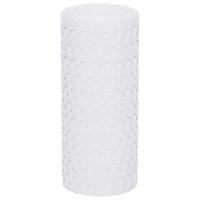 VidaXL Balkonschermen 10 st 255x19 cm poly rattan wit - thumbnail