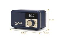 Roberts Revival Petite 2 mini DAB+ en FM radio met Bluetooth ontvangst - midnight blue - thumbnail