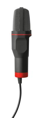 Trust gxt 212 mico usb microfoon zwart/rood