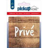 Route Acryl Privé hout Sticker Pickup - Pickup - thumbnail