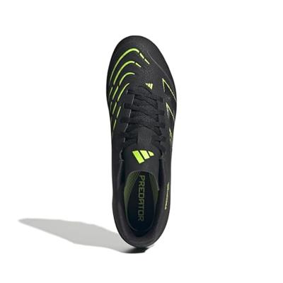 adidas Predator Club Gras / Kunstgras Voetbalschoenen (MG) Zwart Donkergrijs Neongeel