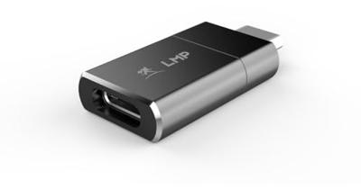 LMP 17219 magnetische veiligheidsadapter, USB-C, voor laadkabels tot 100 W, grijs