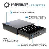 Kassa lade iggual IRON-30 Zwart - thumbnail