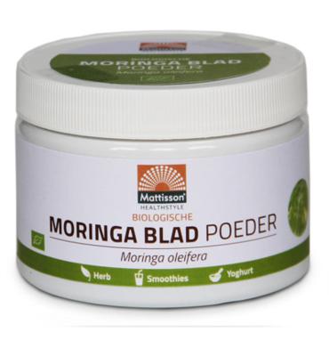 Mattisson HealthStyle Biologische Moringa Blad Poeder