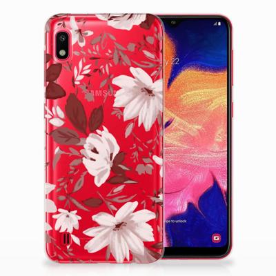 Smartphone hoesje Samsung Galaxy A10 Watercolor Flowers Smartphone hoesje Samsung Galaxy A10 Watercolor Flowers