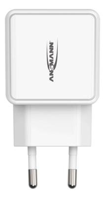 Ansmann HomeCharger HC212 USB-oplader 12 W 2x USB-A Wit Binnen Ansmann HomeCharger HC212 USB-oplader 12 W 2x USB-A Wit Binnen