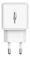 Ansmann HomeCharger HC212 USB-oplader 12 W 2x USB-A Wit Binnen - thumbnail