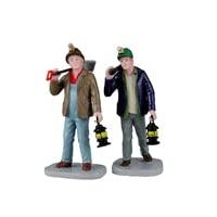 Miners Set Of 2 Kerst LEMAX - Lemax - thumbnail