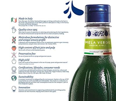 Fabbri - Mixybar Groene Appel Siroop - 1ltr