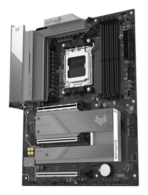 Sapphire 52123-03-40G Moederbord Socket AMD AM5 Vormfactor ATX Moederbord chipset AMD® B850