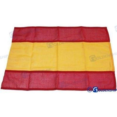 GS73321 - SPAANSE VLAG 30X45 Z/KROON