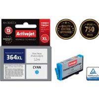 Activejet AH-364CCX inkt (vervanging HP 364XL CB323EE; Premium; 12 ml; blauw) - thumbnail