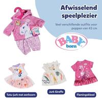 BABY born eenhoorn pakje - 43 cm - thumbnail