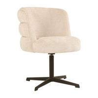 Richmond Draaibare Eetkamerstoel 'Chadwick' Fusion, kleur Crème - thumbnail