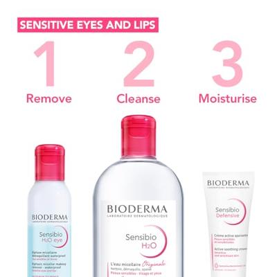 Bioderma Sensibio H20 Oogmake-up Remover 125ml