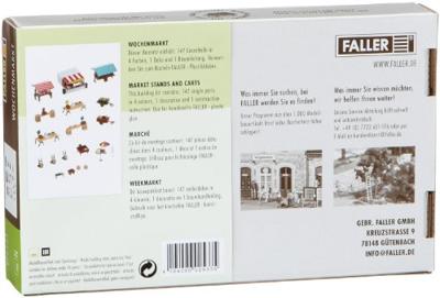 Faller 272533 N weekmarkt Bouwpakket