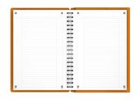 Oxford INTERNATIONAL meetingbook connect, stevige kartonnen kaft oranje, 160 bladzijden,ft B5, gelijnd - thumbnail