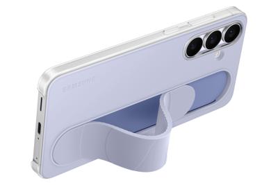 Samsung Samsung Standing Grip Cover fr Galaxy S Case Galaxy S25 FE Lichtblauw
