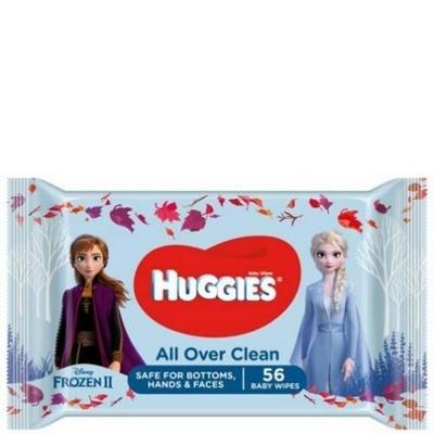Huggies Billendoekjes - All Over Clean Frozen 56 stuks