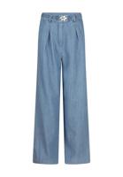 Aaiko Lotty Stripe Co 568 Broek 8 Blue Denim - thumbnail