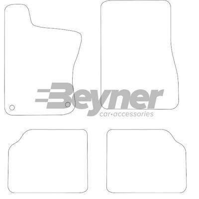 Automatten passend voor Citroen BX 1982-1995 4-delig BL1091004