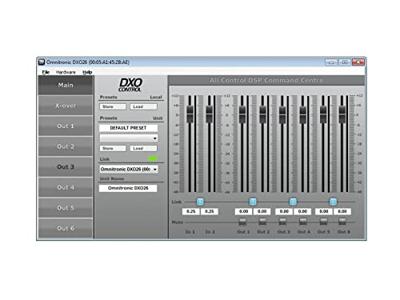 Omnitronic DXO-26E digitale actieve crossover 2i6o