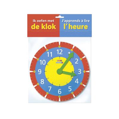 Deltas Oefenklok - ik oefen met de klok