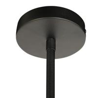 Steinhauer Design hanglampConstellation zwart met amber glas - 3805ME - thumbnail