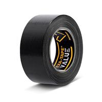 DEFENDER by Adam Hall EXA-TAPE-VALUE B 50 DTEXAVB50 Plakband Zwart (glanzend) (l x b) 50 m x 50 mm 1 stuk(s) - thumbnail