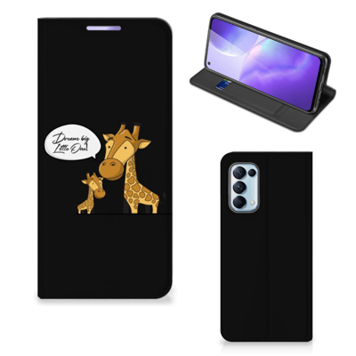 OPPO Find X3 Lite Magnet Case Giraffe OPPO Find X3 Lite Magnet Case Giraffe