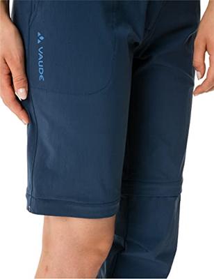 Vaude Farley Stretch II Afritsbroek Dames Dark Sea 46