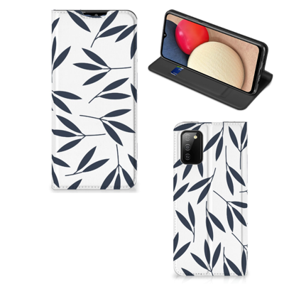 Samsung Galaxy M02s | A02s Smart Cover Leaves Blue