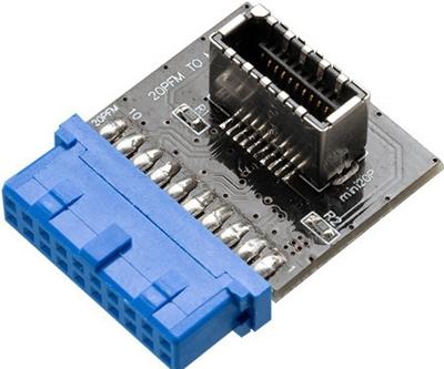Akasa 20-pin USB 3.1 internal connector