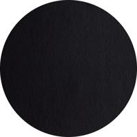 ASA Selection Placemat - Leather Optic Fine - Zwart - ø 38 cm - thumbnail