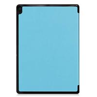 3-Vouw sleepcover hoes - Lenovo Tab E10 - Lichtblauw - thumbnail