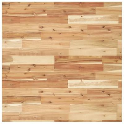 Tafelblad vierkant 80x80x2 cm massief acaciahout