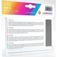 Gamegenic - Sleeves Matte Prime Dark Grey (100 Sleeves) - thumbnail