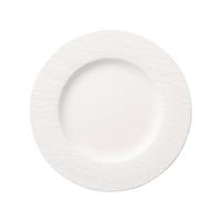 Villeroy & Boch Manufacture Rock Blanc Dinerbord porselein 27 cm - thumbnail