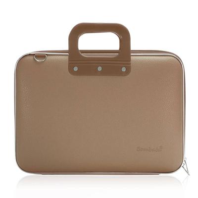 Bombata laptoptas Classic 38 x 29 cm kunstleer bruin Bombata laptoptas Classic 38 x 29 cm kunstleer bruin