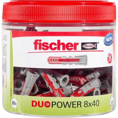 Fischer 535982 2-componenten plug 40 mm 8 mm 80 stuk(s)