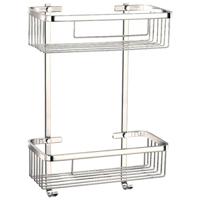 Doucherek Best Design Rome 2-schaps Chroom - thumbnail