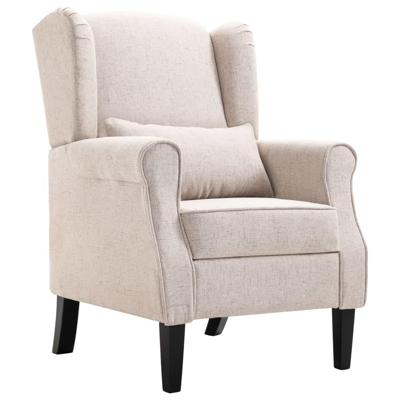 Fauteuil stof beige Fauteuil stof beige