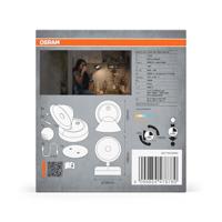 OSRAM HOMELIGHTING NIGHTLUX CONE 830 DIM USB Black 4099854478789 Wandlamp 1.80 W Zwart - thumbnail